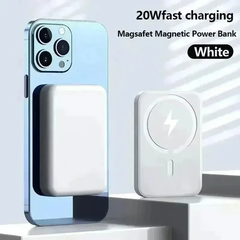 50000mAh Power Bank 20W Magnetic - Wireless Fast Charging - External Battery Pack Type-C