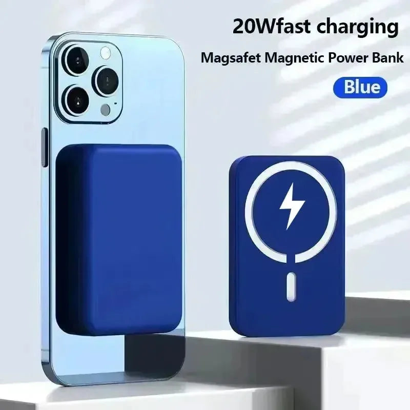 50000mAh Power Bank 20W Magnetic - Wireless Fast Charging - External Battery Pack Type-C