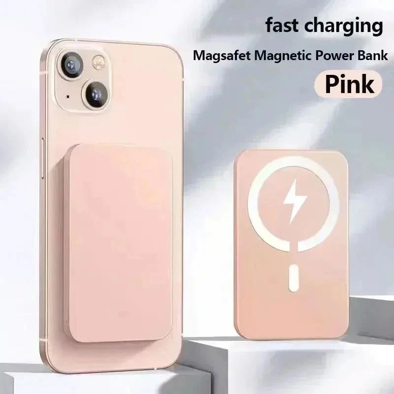50000mAh Power Bank 20W Magnetic - Wireless Fast Charging - External Battery Pack Type-C
