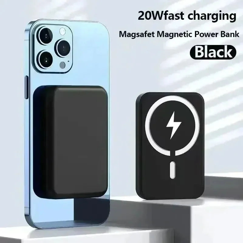 50000mAh Power Bank 20W Magnetic - Wireless Fast Charging - External Battery Pack Type-C